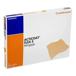 Acticoat Flex 3 Bandage 10x10 cm, 5 pc