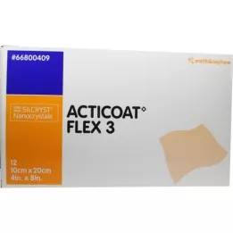 ACTICOAT Flex 3 bandage 10x20 cm, 12 pc