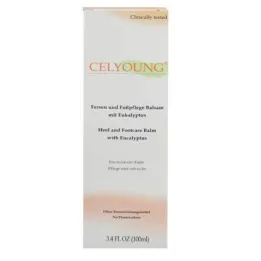 Celyoung Baume de soin des talons et des pieds à leucalyptus, 100 ml
