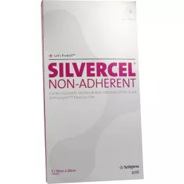 SILVERCEL Compresses non adhérentes 10x20 cm, 5 pcs