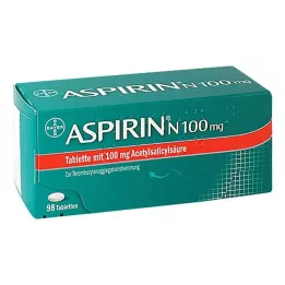 ASPIRIN N 100 mg comprimés, 98 pc