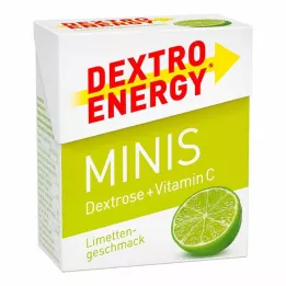 DEXTRO ENERGY Mini pastilles de citron vert, 50 g