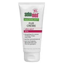 SEBAMED Crème pour les pieds à 10 % durée pour peaux sèches, 100 ml