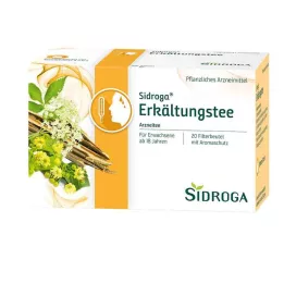 SIDROGA Sac filtre à thé froid, 20x2,0 g