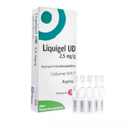 LIQUIGEL UD Gel oculaire 2,5 mg/g en récipient unidose, 30 x 0,5 g