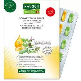 Rausch Capsules vitales à base de plantes, 30x2 pc