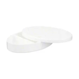Pilulier ovale en plastique 3 compartiments Vitalhaus, 1 pc