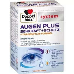 DOPPELHERZ Eyes Plus EyeSight + Protection System Kaps., 60 pc