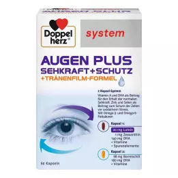 DOPPELHERZ Gélules du système Eyes plus Vision+Protection, 60 pcs