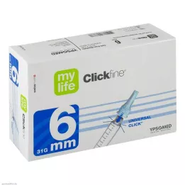 MYLIFE Aiguilles pour stylo Clickfine 6 mm 31 G, 100 pcs