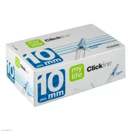 MYLIFE Aiguilles pour stylo Clickfine 10 mm, 100 pièces