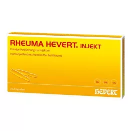 RHEUMA HEVERT Injecte des ampoules, 10x2 ml