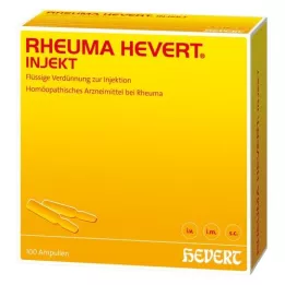 RHEUMA HEVERT Injecte des ampoules, 100x2 ml