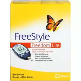 FREESTYLE Ensemble Freedom Lite mg/dl sans codage, 1 pièce