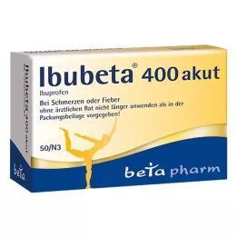 IBUBETA 400 comprimés pelliculés à action aiguë, 50 pcs