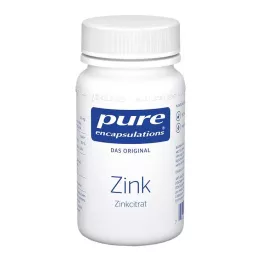 PURE ENCAPSULATIONS Capsules de citrate de zinc et de zinc, 60 unités