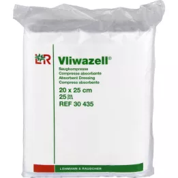 VLIWAZELL Compresses absorbantes non stériles 20x25 cm, 25 pcs