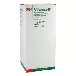 VLIWAZELL Compresses absorbantes stériles 10x20 cm, 30 pcs