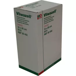VLIWAZELL Compresses absorbantes stériles 15x20 cm, 30 pcs