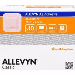 ALLVYN AG ADH 7.5x7.5cm, 10 pc