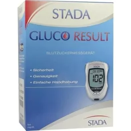 Stada Gluco Résultat Compteur de glucose sanguin dans Mg / DL, 1 pc
