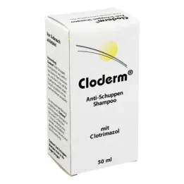CLODERM Shampoing antipelliculaire, 50 ml