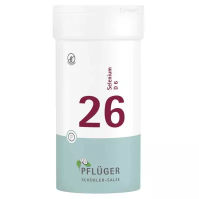 BIOCHEMIE Pflüger 26 Comprimés de sélénium D 6, 400 pièces
