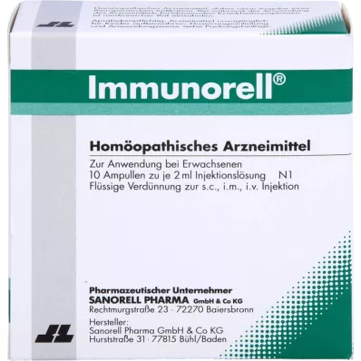IMMUNORELL Solution injectable, 10X2 ml
