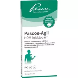PASCOE-Agil HOM Ampoules de Injektopa, 10x2 ml