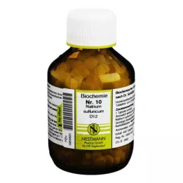 BIOCHEMIE 10 Sodium Sulfucum D 12 comprimés, 400 pc