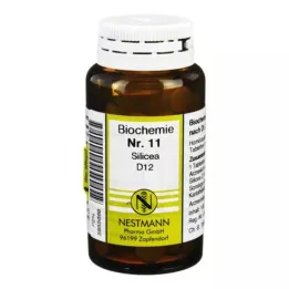 BIOCHEMIE 11 Silicea D 12 comprimés, 100 pcs