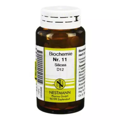 BIOCHEMIE 11 Silicea D 12 comprimés, 100 pcs