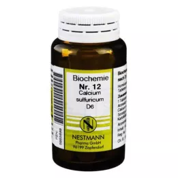 BIOCHEMIE 12 comprimés de Calcium sulfuricum D 6, 100 pcs