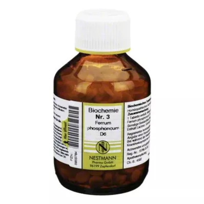 BIOCHEMIE 3 comprimés de Ferrum phosphoricum D 6, 400 pcs