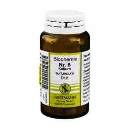 BIOCHEMIE 6 Potassium Sulfucum D 12 comprimés, 100 pc