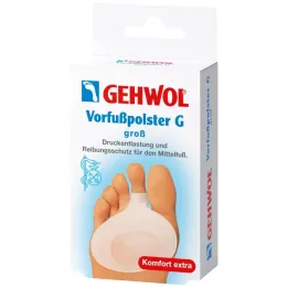 GEHWOL Coussinet avant-pied G large, 2 pièces