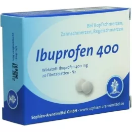 IBUPROFEN Sophien 400 Tablettes coupées, 20 pc