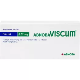 ABNOBAVISCUM Ampoules Fraxini 0,02 mg, 8 pièces