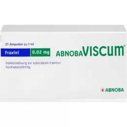 ABNOBAVISCUM Ampoules Fraxini 0,02 mg, 21 unités