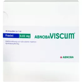 ABNOBAVISCUM Ampoules Fraxini 0,02 mg, 48 pièces