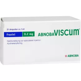 ABNOBAVISCUM Ampoules Fraxini 0,2 mg, 21 unités