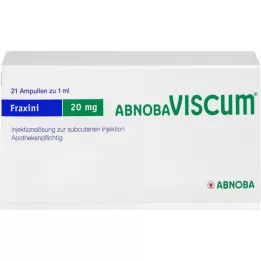 ABNOBAVISCUM Ampoules Fraxini 20 mg, 21 unités