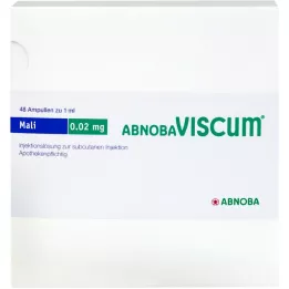 ABNOBAVISCUM Mali 0,02 mg ampoules, 48  pc