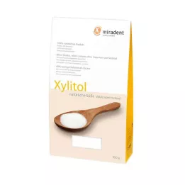 Poudre de remplacement de sucre de xylitol miradent, 350 g