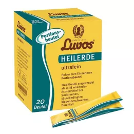 LUVOS Sachets ultrafins dargile cicatrisante, 20X6,5 g