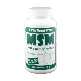 MSM Gélules de méthylsulfonylméthane à 500 mg, 250 pièces