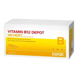 VITAMIN B12 DEPOT Ampoules Hevert, 100 pièces