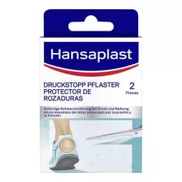 HANSAPLAST Butée de pression transparente. Tampon de protection, 2 pièces