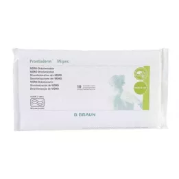PRONTODERM Lingettes nettoyantes jetables.MRSA Décolonisation, 10 pièces