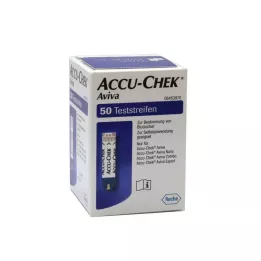 ACCU-CHEK Bandelettes de test Aviva Plasma II, 1X50 pcs